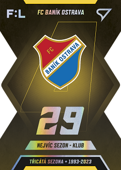 FC Banik Ostrava Banik Ostrava SportZoo FORTUNA:LIGA 2022/23 2. serie Tricata Sezona F:L #TS-04
